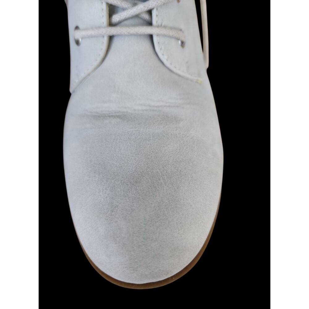 Jessica Cline Women’s Size 8.5M Lace Up Ankle Boots Fold Over Knit Collar - Picture 7 of 11